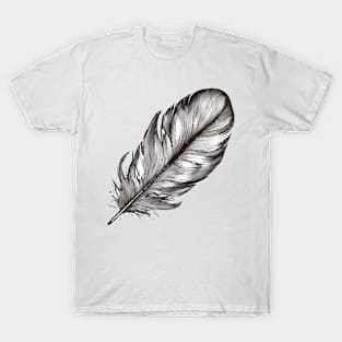 Dove feather T-Shirt